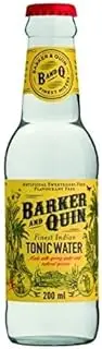 Barker & Quin Finest Indian Tonic Water Bottle, 200 ml (Pack Of 24)