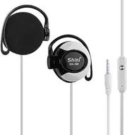 Labymos SHINI SN-360 Ear Hook Headsets 3.5mm Wired Stereo Earphone Game Sports Headphone with Mic for Phone Headset