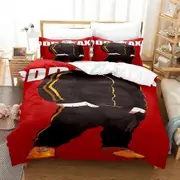v2378 Bed Sheets Anime Odd Taxi Bedding Set Boys Girls Twin Queen Size Duvet Cover Pillowcase Bed Kids Adult Fashion Home Textileextile 3-Piece Beddin