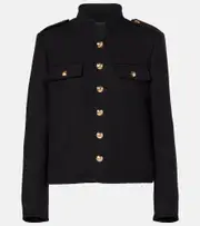 [Nili Lotan] Nili Lotan Briella cotton jacket AU 16 black
