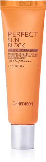 Dr. HEDISON Perfect Sun Block SPF 50+ nourishing tanning cream SPF 50+ 50 ml