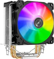 xinyee LED CPU Radiator Cooling Fan 2 Heat Pipes Tower CPU Cooler CR-1200 Replacement for Intel LGA1200/Intel 1151/AMD AM4/FM2+