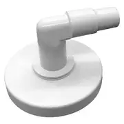 Pool Skimmer Vacuum Plate with 90-Degree Elbow High Efficiency Pool Skimmer Vacuum Plate