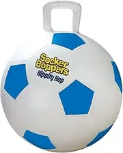 Socker Bopper Hippity Hopper Ball - Inflatable Jump Balance Ball for Kids