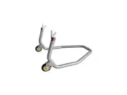 STAINLESS STEEL REAR STAND WITH FORKS AND 2 WHEELS LIGHTECH FOR TRIUMPH TRIDENT