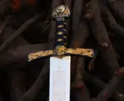 The King Richard Sword Lion Heart Sword Replica With Sheath, Best Gift For Him