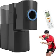 Table Tennis Training Device, The Machine Head is 360° Adjustable, 19 Types Serve Mode, Professional Table Tennis Training Robot with Remote, Pitching Serve Gym Trainer for Ping-Pong Practicing