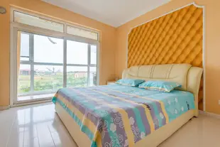 招遠的2臥室公寓 - 100平方公尺/1間專用衛浴Qingdao Golden Beach Apartment