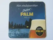 Winter Beer Coaster: Brouwerij PALM Dobbel Ale ~ Steenhuffel, BELGIUM Since 1747