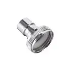 Brass Faucet Tap Quick Connector G3/4 Female Thread Hose Pipe Socket Silver