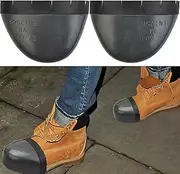 FOWSRHRG Steel Toe Inserts, 1 Pair Steel Toe Shoes for Women Men, Boot Toe Guards Steel, Toe Inserts for Shoes Steel Toe Covers for Shoes USA 9 Size CN 42 Work Boot Toe Guard