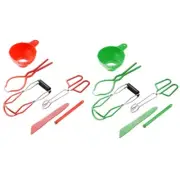 Canning Can Funnel,Jar Lifter/Wrench,Lid Lifter,Canning Tongs,Bubble Popper