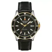 Swiss Alpine Military Men's Watch Analog Quartz 7022.1547SAM Leather