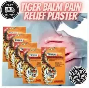 Tiger Pain Balm Relief Plaster Patches - 8 Pack - 32 pcs - 7 x 10 cm Red
