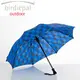 德國[EuroSCHIRM] 全世界最強雨傘 BIRDIEPAL OUTDOOR / 戶外專用風暴傘 方格藍色