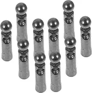 [NOLITOY] 10Pcs Metal Umbrella Tail Beads for Repairing Convenient Tail Beads for Upgrading Umbrella Accessories Easy to Install and Replace