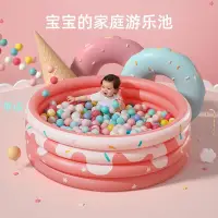 在飛比找樂天市場購物網優惠-1-10歲玩具 babygo兒童海洋球池圍欄室內家用加厚彩色