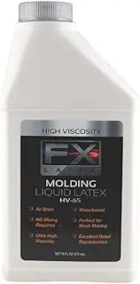HV-65 Pint of High Viscosity Natural Liquid Latex Mold Making Rubber