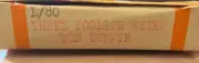 Three Foolish Weeks Ben Turpin 8mm Cine Film 50 feet STD 8 Charlie Chaplin