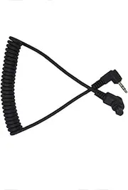 [HangTon] Remote Shutter Release Cable for Canon R3 R5 1DX 6D 7D 5D MKIII 60D EOS SLR Camera 2.5mm Controller to N3