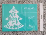 Chalk Couture Christmas Tree Cutting Board Transfer | NEW | Size B 8.5 x 11 inch
