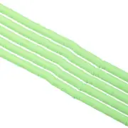 6mm Polymer Clay Beads Spacer, 1750Pcs 5 Strands Round Spacer, Mint Green