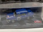 Renault 8 Gordini Therier 1969 Rally Montecarlo 1:43 Ixo Altaya Diecast