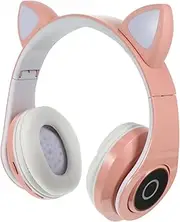 ARTIBETTER Earphone Headset Led Lights 180h Standby 5h Wireless Headset for Gaming Office