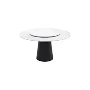 Vinasse Ceramic/Marble Round Dining Table/ Lazy Susan/Modern