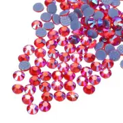1440 Pcs Hotfix Rhinestones Crystal Glass Gems(SS16 4mm,Orange )
