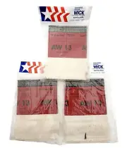 American Wick Lot of 3 AW-13 Kerosene Heater Wick New Sealed