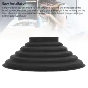 Camera Lens Hood Fold Anti Reflection Lens Hood Cover for 70-90MM DSLR Cam Kit