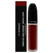MAC Powder Kiss Liquid Lipcolor - 991 Devoted To Chill For Women 0.17 oz Lipstick