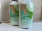2 x Bath & and Body Works Cucumber Melon Body Lotion 8 oz. NEW!