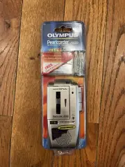 Olympus J500 Pearlcorder MicroCassette Voice Activated Tape Recorder Handheld