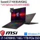 MSI微星 Sword 17 HX B14VGKG-025TW 17吋電競筆電 i7-14700HX/16G/1TB SSD/RTX 4070/W11