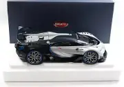 AUTOart 1/18 Bugatti Vision Gran Turismo (Argent Silver/Blue Carbon) 70987
