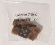 Pokemon TCG Eevee Dice set of 7 Shining Fates Sealed