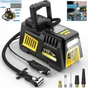Car Air Tire Pump Inflator Compressor 12V150PSI Digital Electric Portable Auto