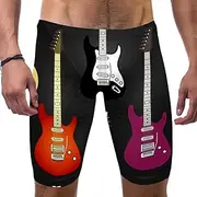 [VBFOFBV] Men's Printed Jammer Swimsuit Swim Shorts, Graffiti Abstract Art Circle Pattern