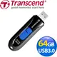 創見Transcend JF790 64G 黑色 USB3.1 無蓋伸縮碟