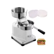 Zica 5 inches/130mm Sliver Commercial Hamburger Press Patty Maker Heavy Duty ...