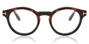 Tom Ford FT5887-B Blue-Light Block 005 Men's Glasses Tortoiseshell Size 49 - Private Health Rebate - Blue Light Block Available