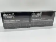 Maxell Communicator Series C90 P/I Audio Cassette Tapes - 4Pack, New