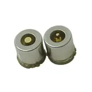 1Pair 1Pin 4mm 5V 2A Spring-Loaded Magnetic Pogo Pin Connector Male＆Female