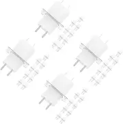DOITOOL 4sets Microwave Oven Magnetron Replacement Socket Terminal Pin Through-core Capacitor Adapter for Efficient Repair 10pcs*4