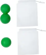Beavorty Ergonomic Peanut Shape Massage Ball Full Body Muscle Massager for Fitness Equipment