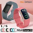 For Fitbit Charge 6 5 Soft Silicone Sport Wrist Band Replacement Strap bracelet