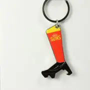 Gold Coast Suns AFL Team Boot Bottle Opener Keyring
