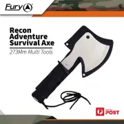 Fury 273mm Recon Adventure Hunting Axe Hidden Survival Kit Hatch Outdoor 22007